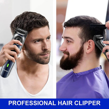 Kemei Cordless Adjustable 1-10mm Hair Trimmer For Men