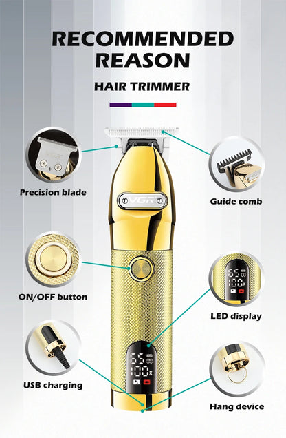 VGR 275 Electric Hair Clipper Professional Personal Care Barber