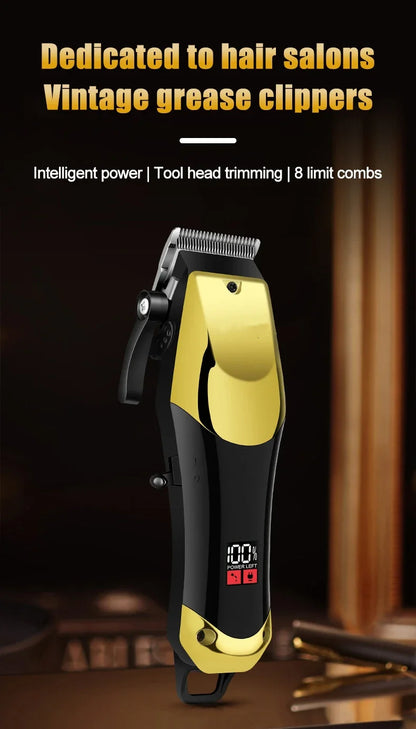 Wireless Hair Trimming for Men Hair Clippers Cordless Electric Shaver