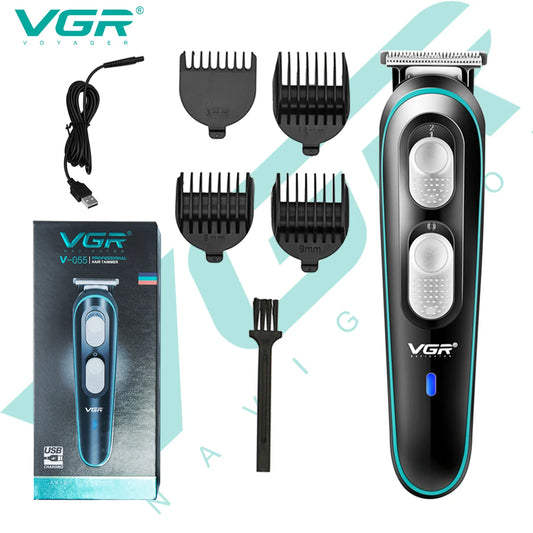 VGR 055 Professional Hair Clipper Men's Waterproof Hair Trimmer