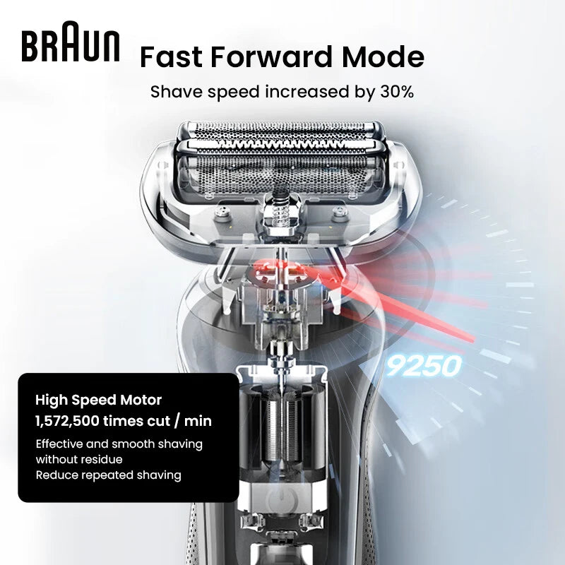 Braun 7 Series Pro Shaver 72-G1200s AUTO Mode Intelligent Shaving