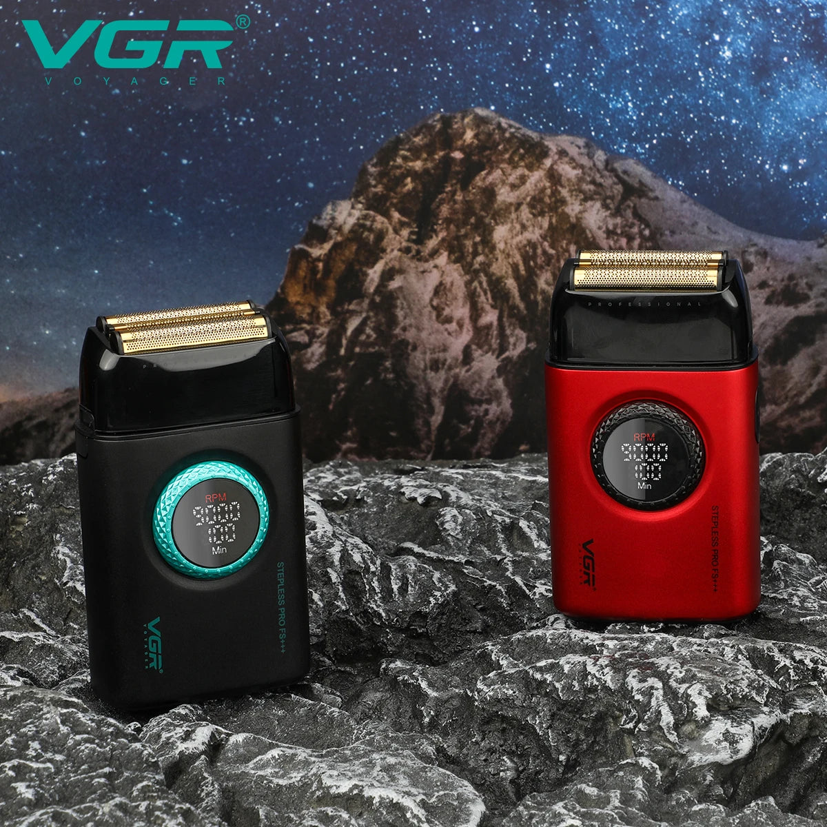 VGR high-end men's shaver alloy reciprocating V-378