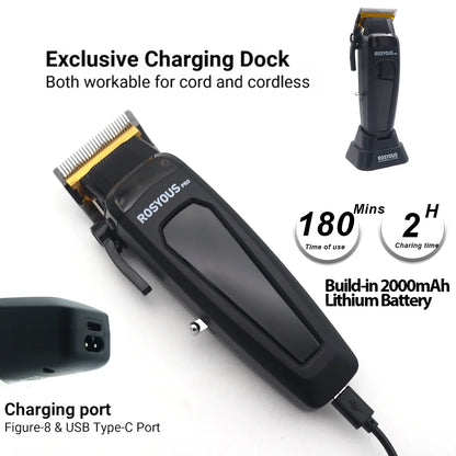 Professional Electric Hair Clipper 106 Hair Trimmer for Man