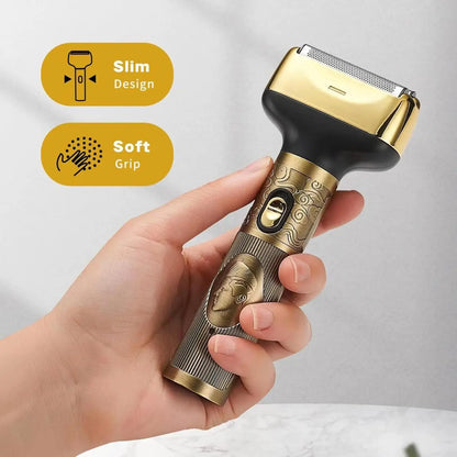 Men's 3-in-1 Electric Beard Grooming Kit Waterproof Shaver