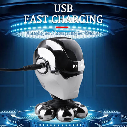 Kemei Head Electric Shavers For Bald Men Waterproof km-780
