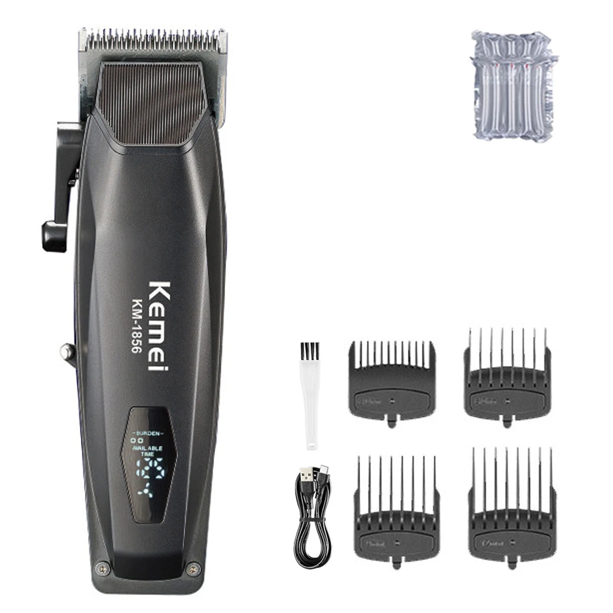 Kemei KM-1856 Professional Hair Clipper LED Display