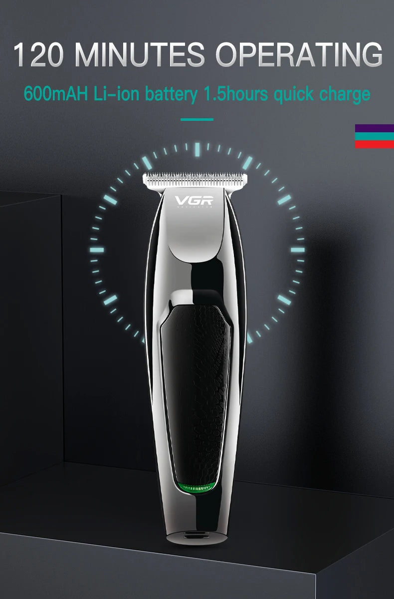 VGR Hair Trimmer Professional Haircut Machine Cordless V-030