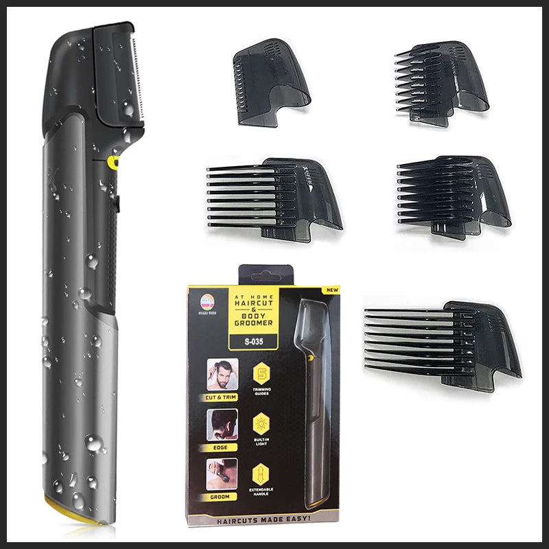 Men's Household Hair Clipper 5 in 1 Multifunctional Shaver Trimmer