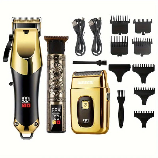 Wireless Hair Trimming for Men Hair Clippers Cordless Electric Shaver