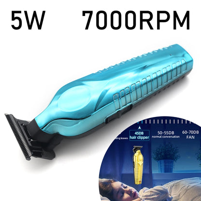Hair Trimmer for Men Zero Gapped DLC TBlade Oil Head LED Display