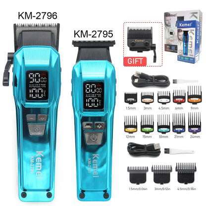 Kemei 2795 Professional Hair Clippers Barber Zero Gapped