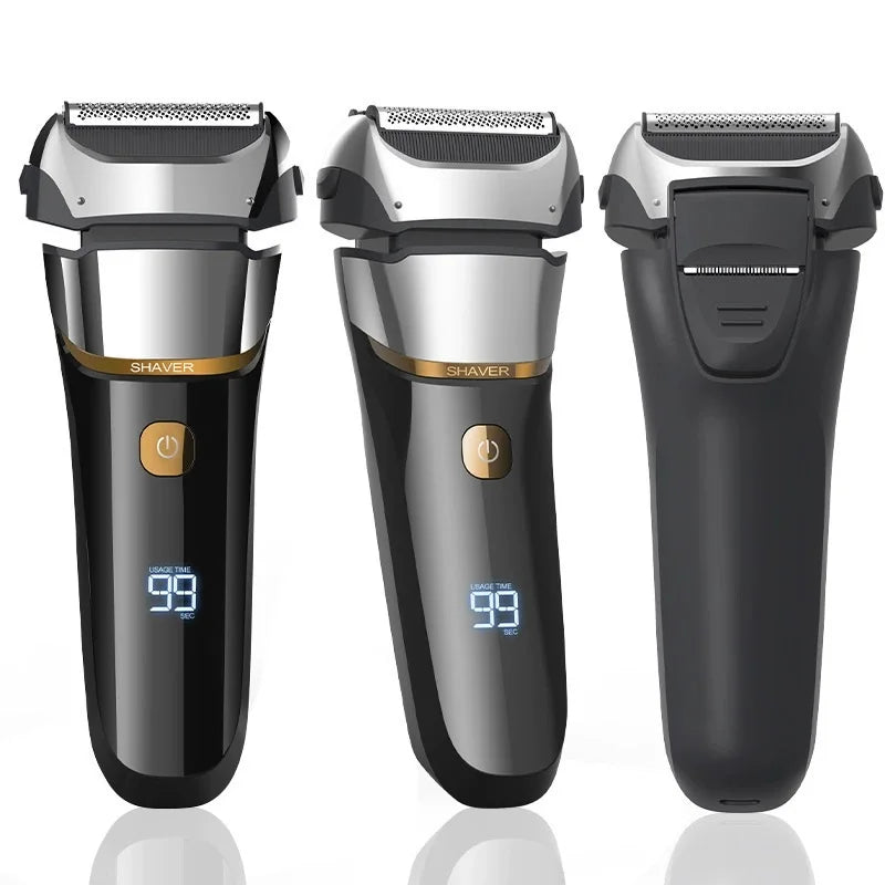 Electric Shaver 4D For Men Rechargeable Shaving Beard Razor