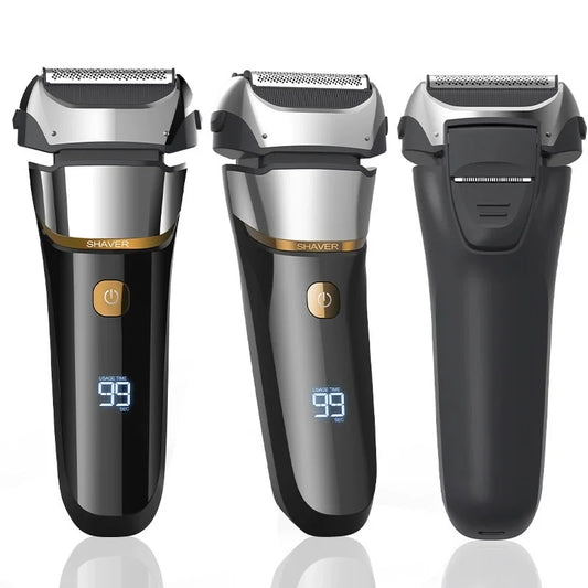 Electric Shaver 4D For Men Rechargeable Shaving Beard Razor