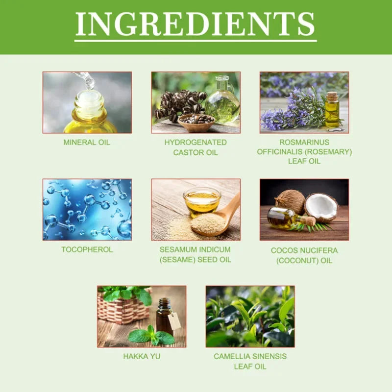 Anti Hairs Loss Treatment Mint Hair Growth Oil Nourishing
