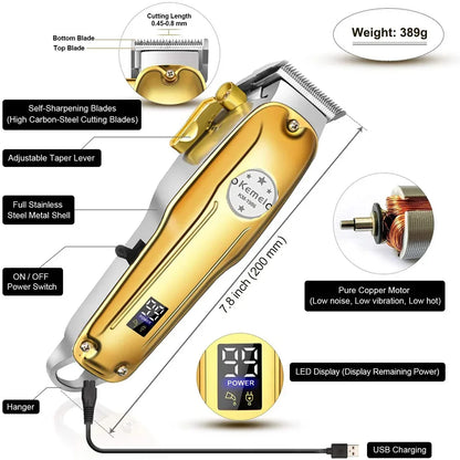 Kemei 1986 Hair Clipper Professional Barber Trimmer for Men