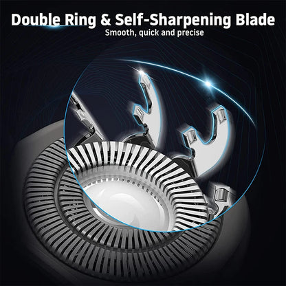 YUNCHi 6 in 1 Grooming Kit Electric Shaver Men's Beard