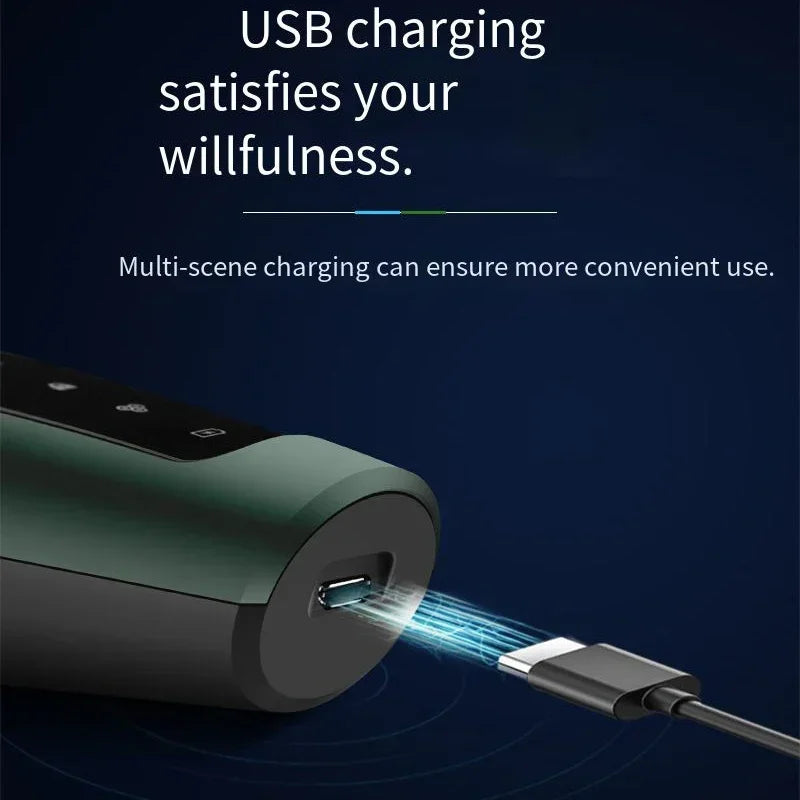 Electric Razor For Men Intelligent Wet Dry Beard Shaving Trimmer