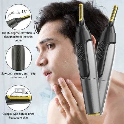 Electric Nose Hair Trimmer Waterproof Easy To Operate