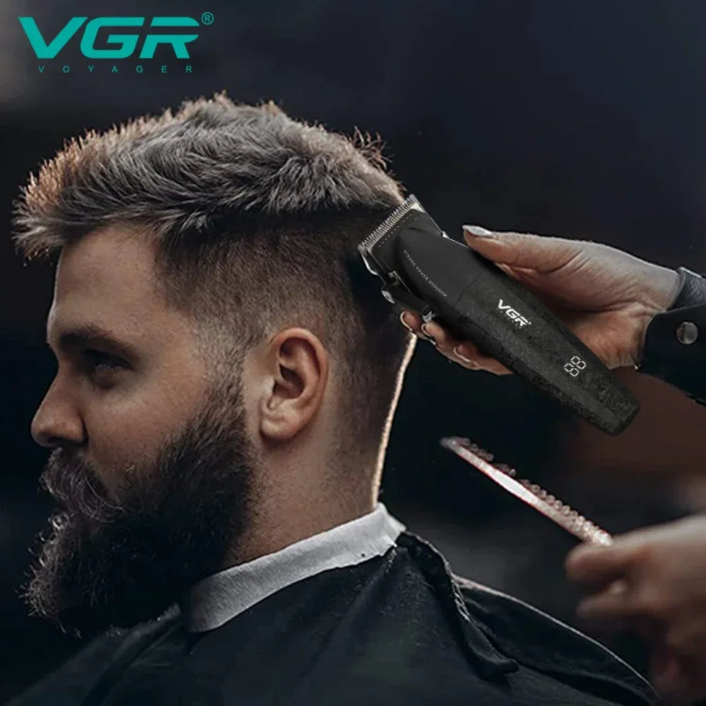 VGR Professional Hair Trimmer Barber Electric Hair Clipper V-640