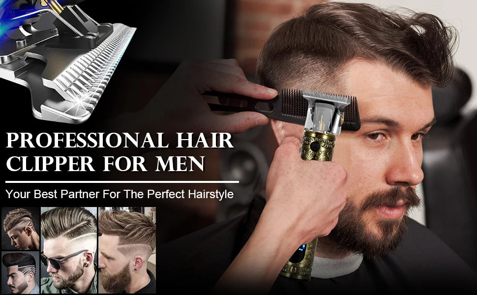 Vintage T9 Electric Portable Hair Cutting Machine Hair Trimmer