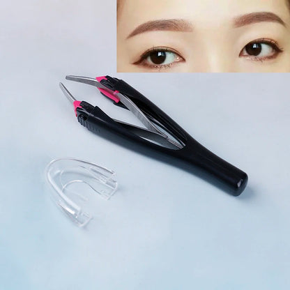 1 Piece  Automatic Retractable Eyebrow Tweezer Eyebrow Hair Removal