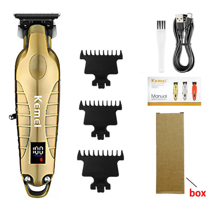 Kemei Rechargeable Electric Hair Clipper KM-90-4 KM-2293 KM-3209 Kit