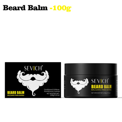 Natural Beard Growth Kit For Men Beard Thickening Care Oil