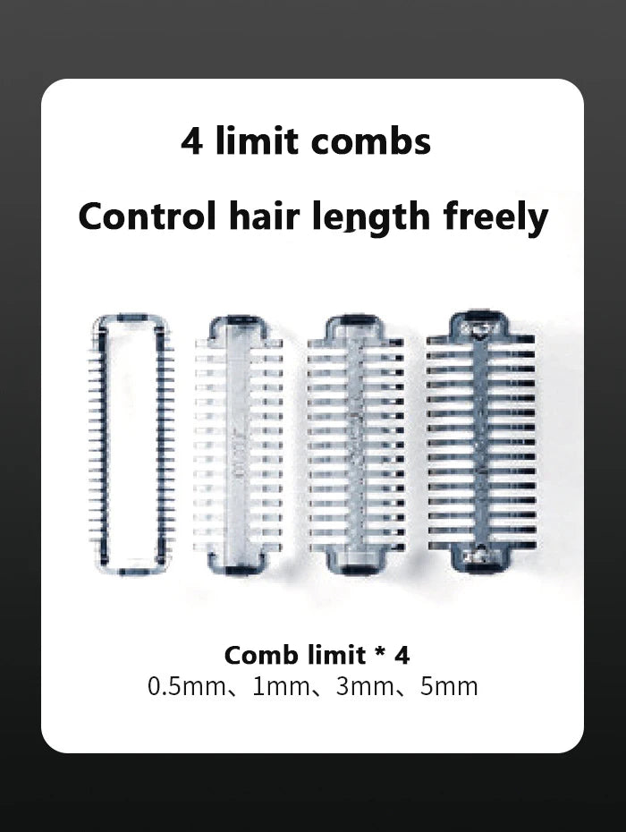 KM-114 3in1 Electric shaver for men wet dry electric razor