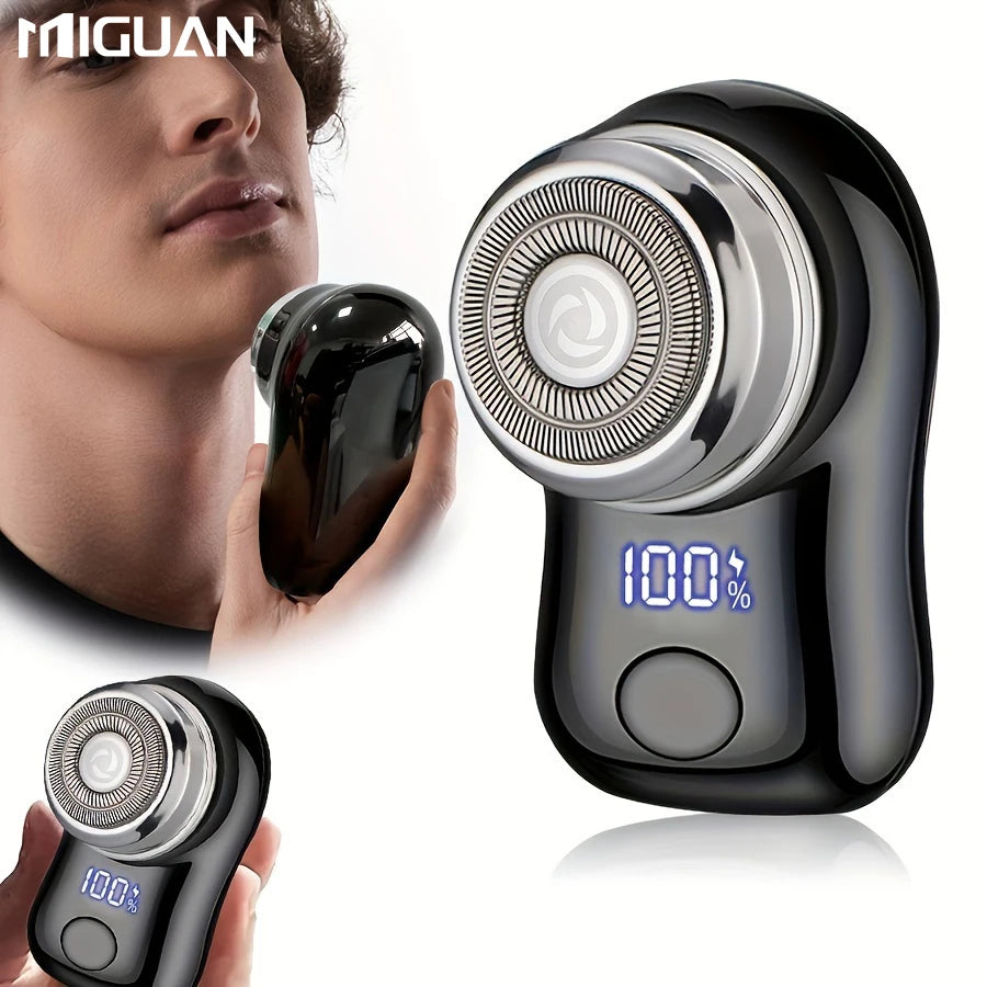 Men's electric shaver USB charging digital display function
