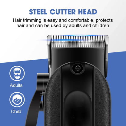 Professional Men Electric Hair Clipper Barber Finish Cutting Machine