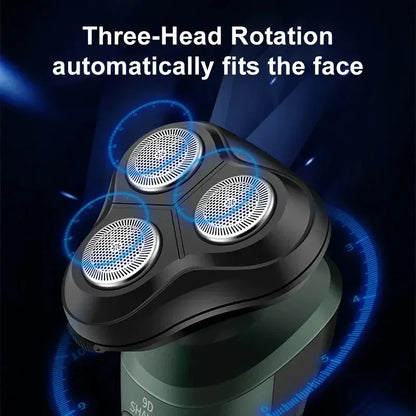 Electric Razor For Men Intelligent Wet Dry Beard Shaving Trimmer