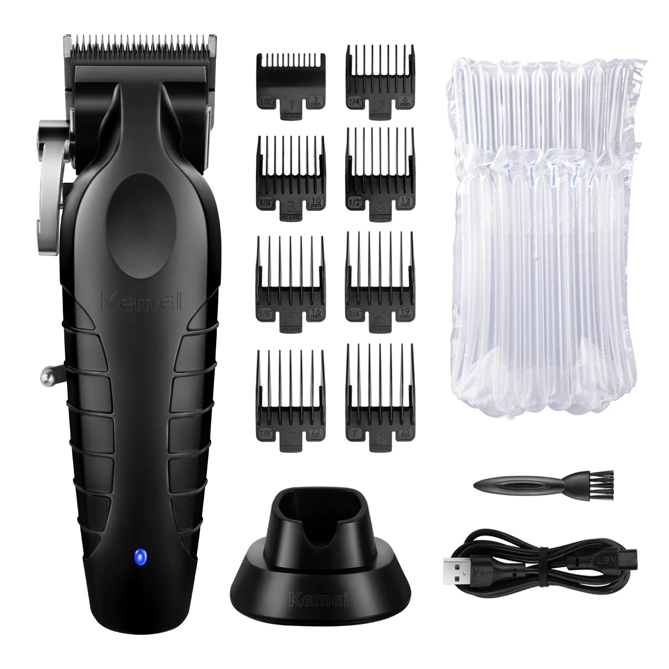 Kemei Men's Electric Hair Clipper USB Rechargeable KM-2296