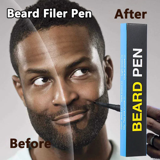Hot Sale Beard Pen Filler Men Waterproof Moustache Coloring Pen