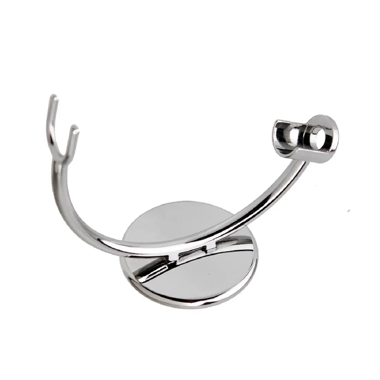 Men Shaving Brush Holder Manual Razor Stand Zinc Beard Tool