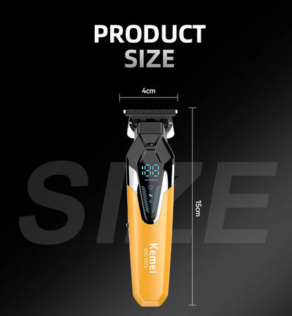 Kemei Rechargeable Hair Cutting Machine for Men Hair Clippers KM1572