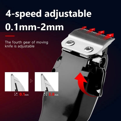 Kemei Electric Hair Clipper Hair Cutting machine Wireless Trimmer