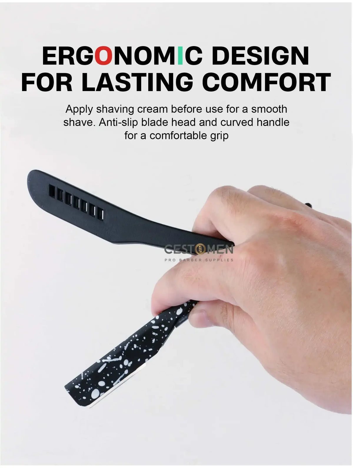 Collapsible Razor New Camouflage Professional Folding Shaving Razors For Men – Beard Air