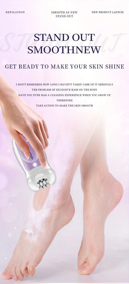 KM-7108 New Four in One USB High Electric Hair Puller