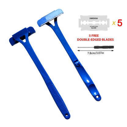 New Men Back Shaver Hair Body Shaver Long Handle Foldable Trimmer