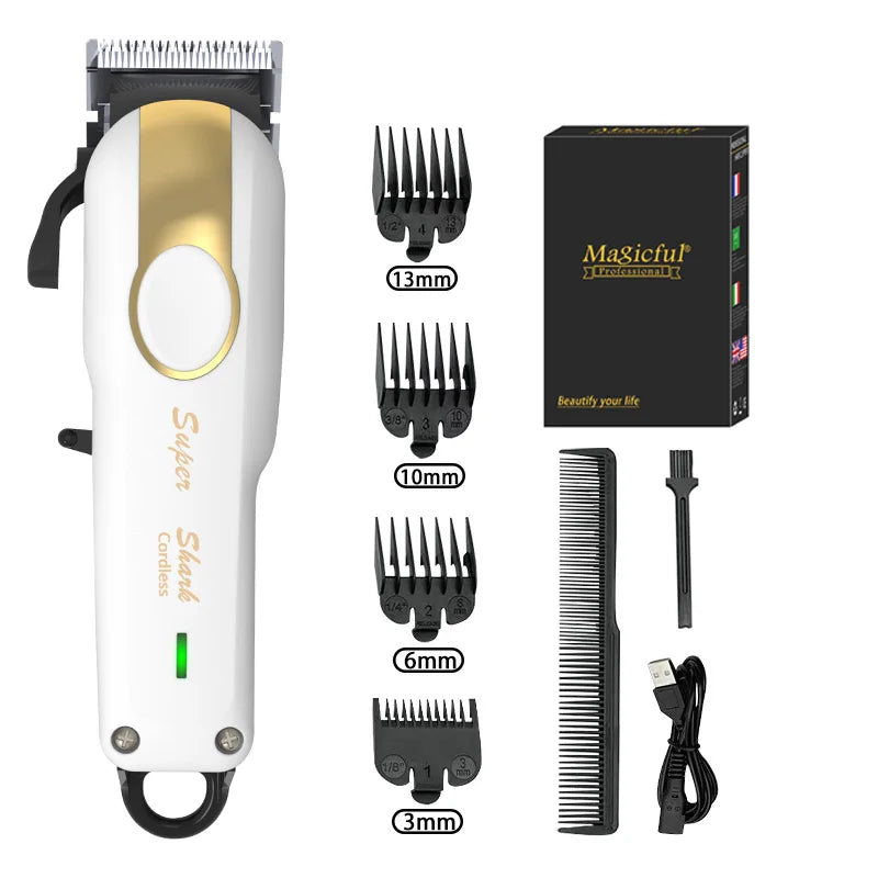 Magicful Professional Hair Clipper Beard Shaver Hair Cutting Machine