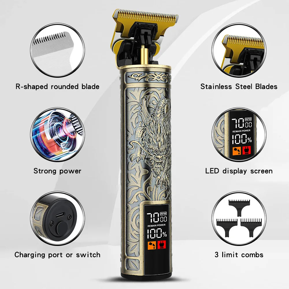 HIENA T9 hair clipper Professional barber Hair cutting