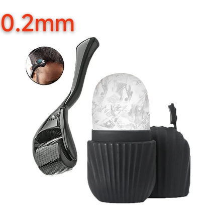 Ice Facial Roller Tool Skin Care Beauty Two-Piece Set Suitable