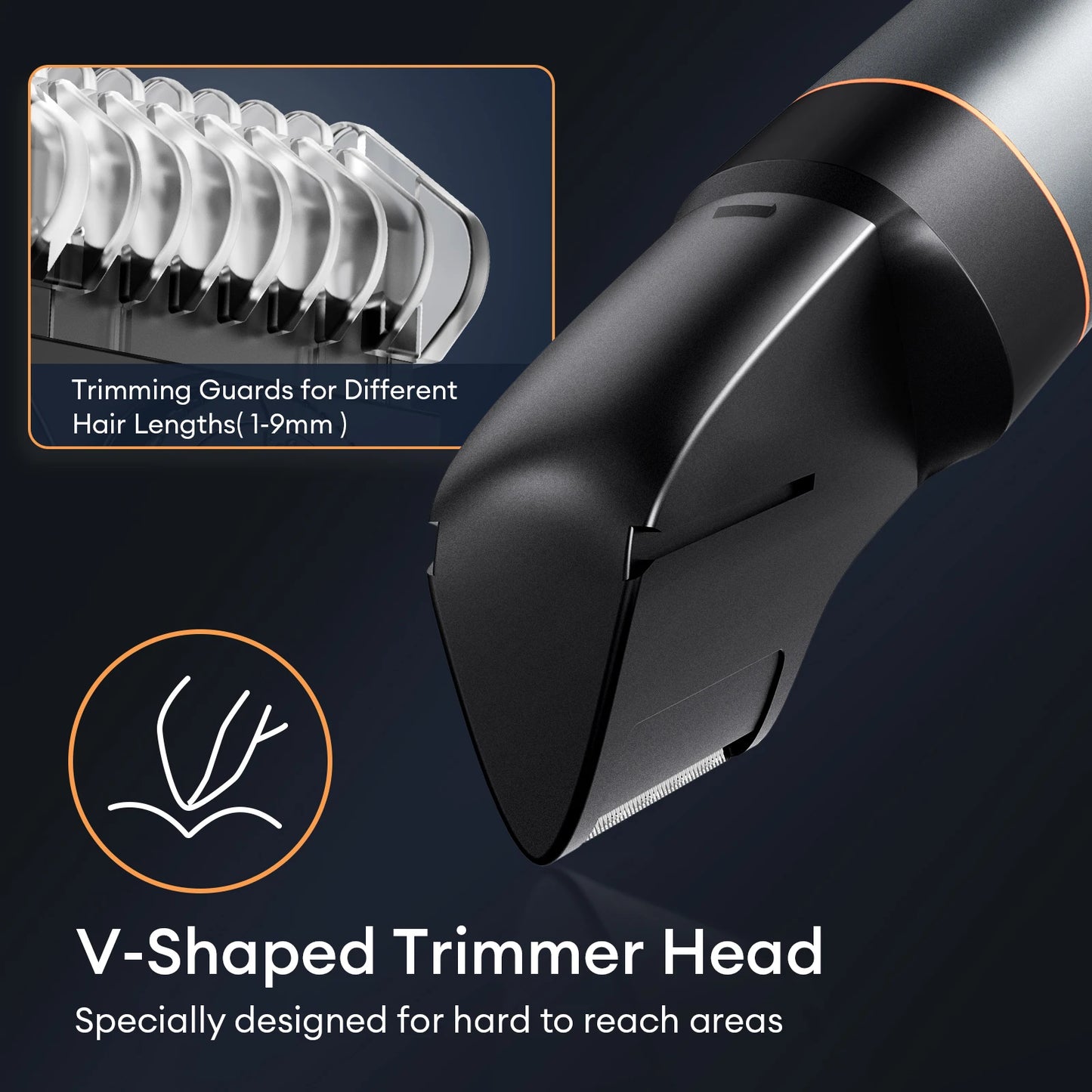 3 in 1 Body Hair Trimmer Kit for Men Hair Shaver