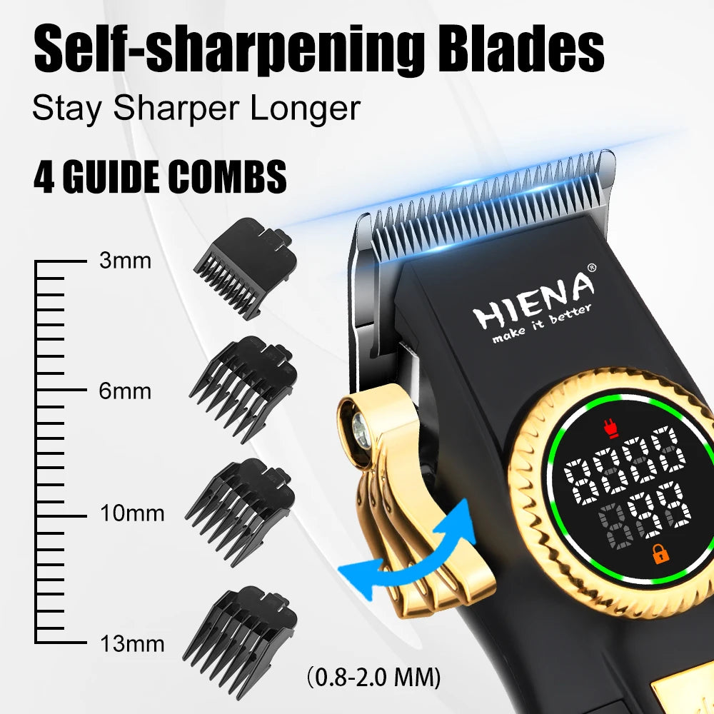 hiena hair Clipper Cordless Hair Trimmer Professional Hair Cutting