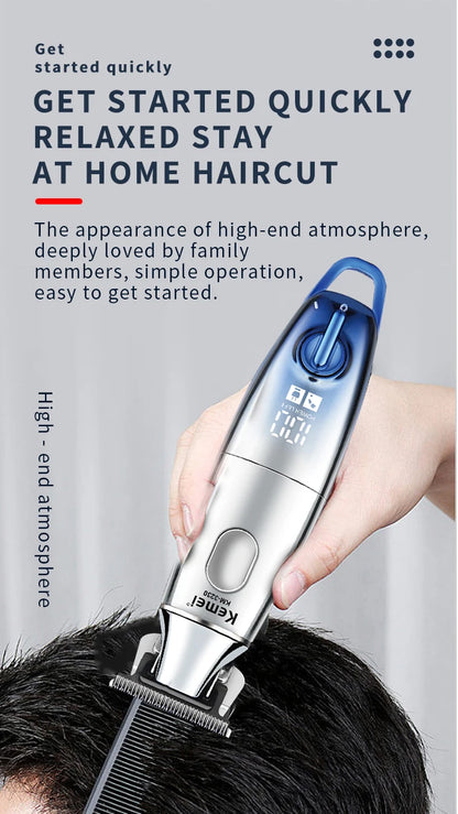 Kemei 3230 0mm Professional Hair Trimmer For Men