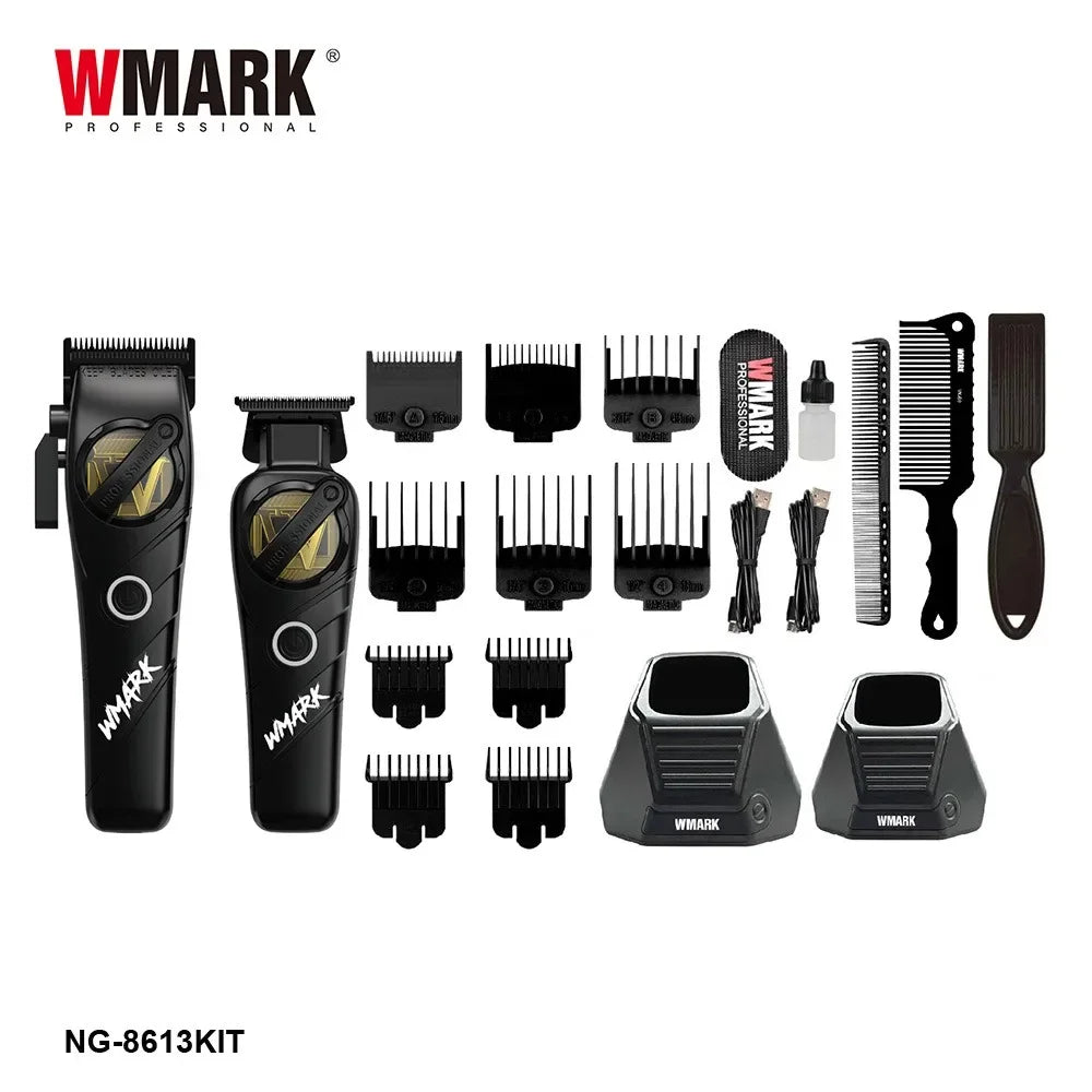 WMARK NG-8613KIT Professional Hair Clipper Trimmer Two Speeds