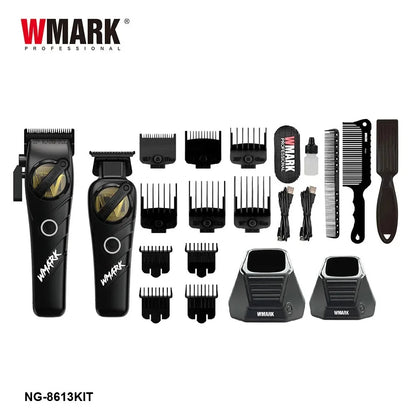 WMARK NG-8613KIT Professional Hair Clipper Trimmer Two Speeds