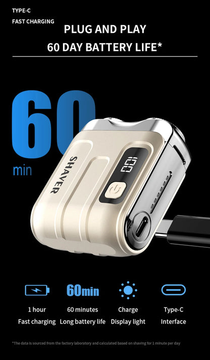 Travel Electric Shaver For Men Electric Razor