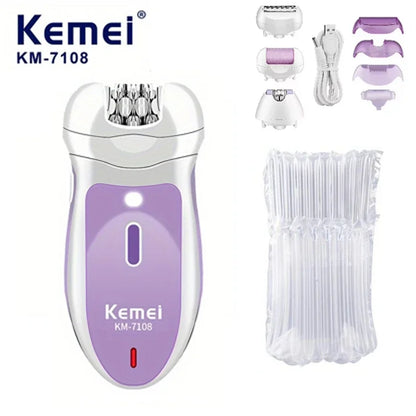KM-7108 New Four in One USB High Electric Hair Puller