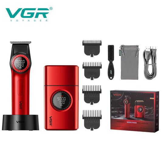 VGR 977 377 new hair trimming set high-end men's hair clipper
